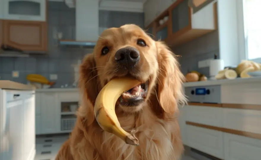 Czy pies może jeść banana? Porcje, skórka i bezpieczne podanie